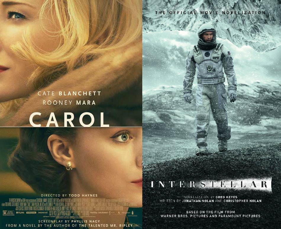 Two movie posters highlight the difference between high concept and low concept. 