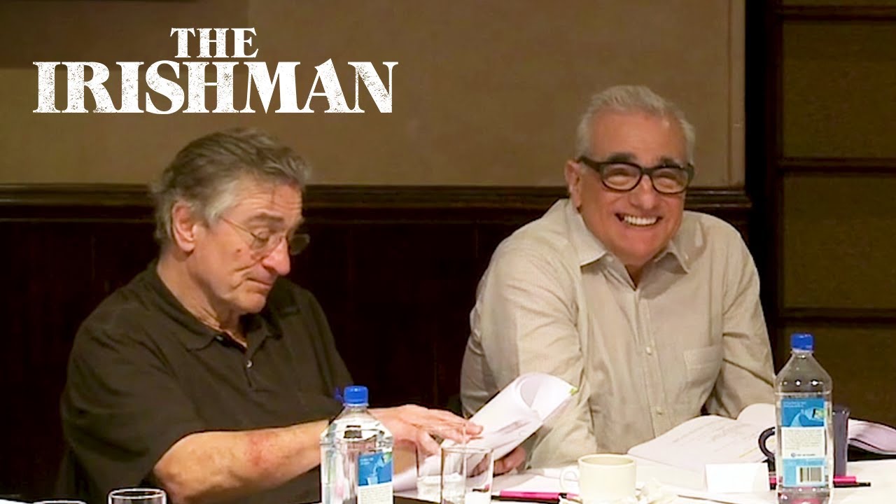 The Irishman table read.
